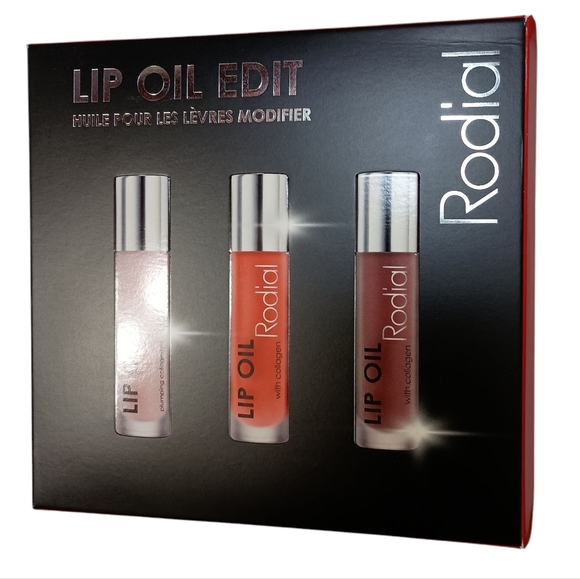 Rodial Plumping Collagen Lip Oil Trio, 0.39 fl oz, 3-pack Gift Set - Picture 5 of 6